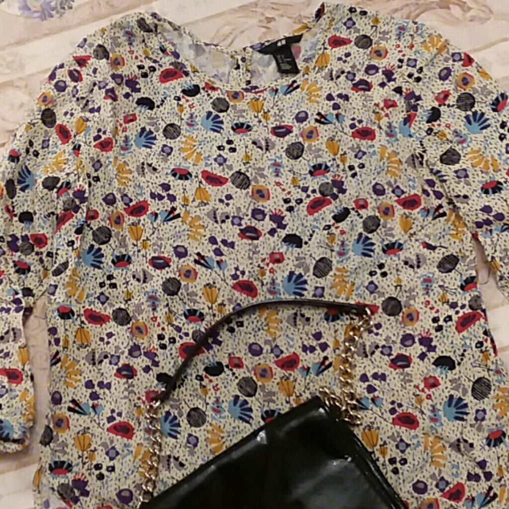 Fun hi lo tunic top h&m